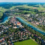 Oberndorf bei Salzburg Luftbild