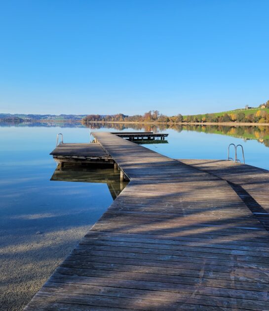 Strandbad Lochen Steganlage ©Bgm. Scherr