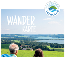 Cover -Wandern im Salzburger Seenland - Wanderkarte