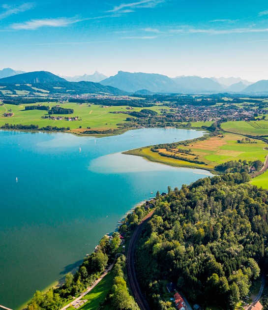 Wallersee Seekirchen Alpine view ©P. Sütö