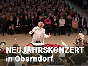 New Year's concert in Oberndorf near Salzburg