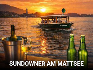 Sundowner am Mattsee